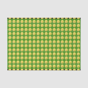 TENNIS BALL Pattern Tissue Paper