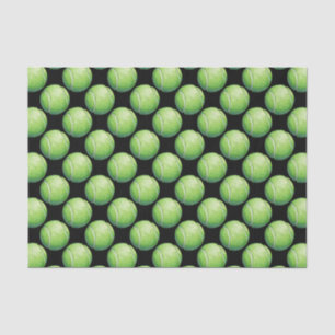 Tennis Ball Patterns Tissue Paper