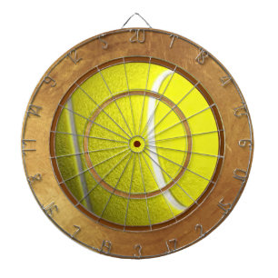 Tennis Ball Regulation Dartboard