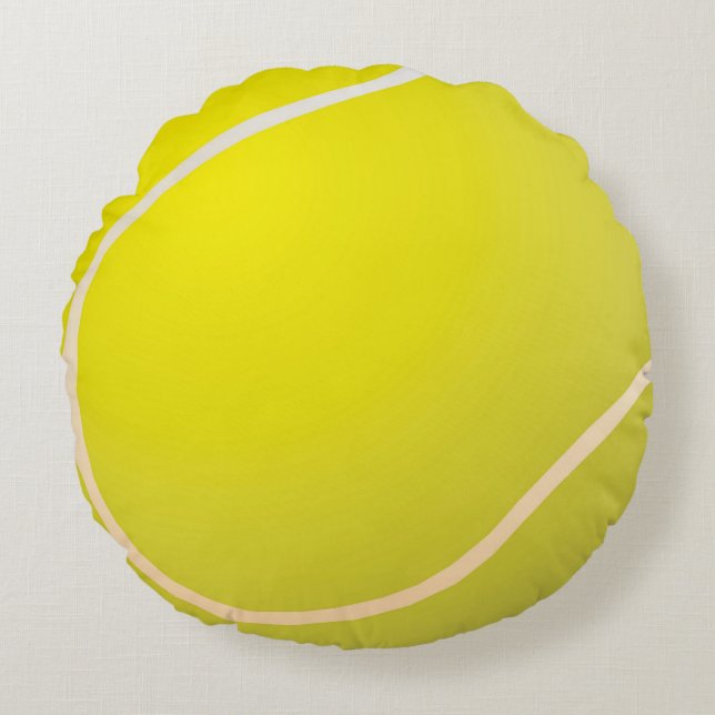 Tennis ball round pillow (Front)