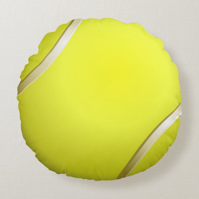 Tennis ball round pillow (Front)