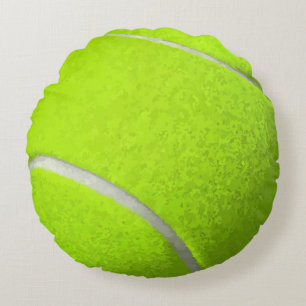 Tennis ball round pillow