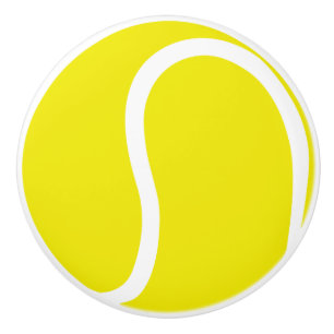 Tennis ball sports handle knob