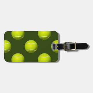 Tennis Ball Sports Luggage Tag