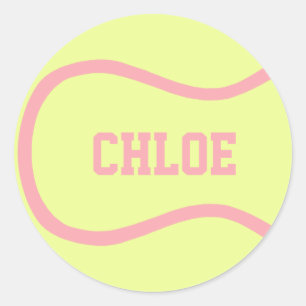 Tennis Ball Sticker - Customise it!