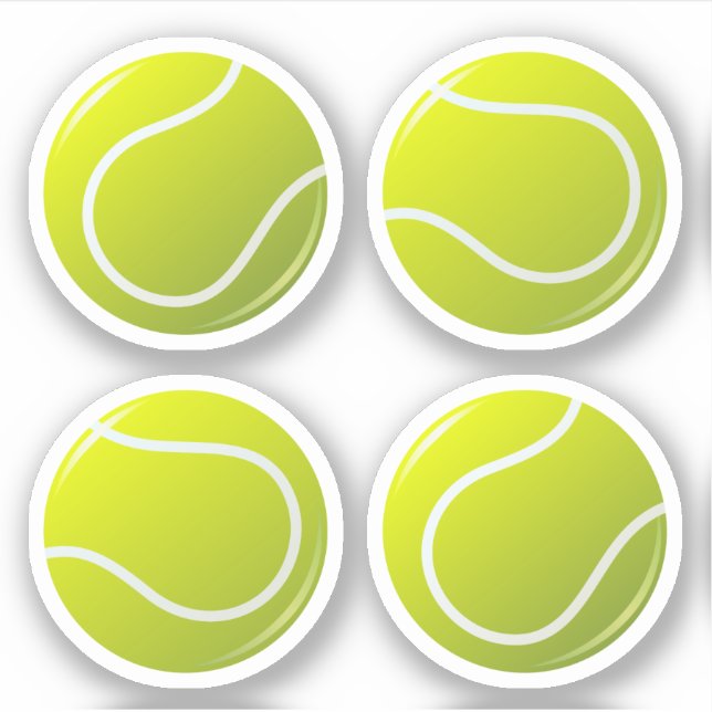 Tennis ball stickers (Front)
