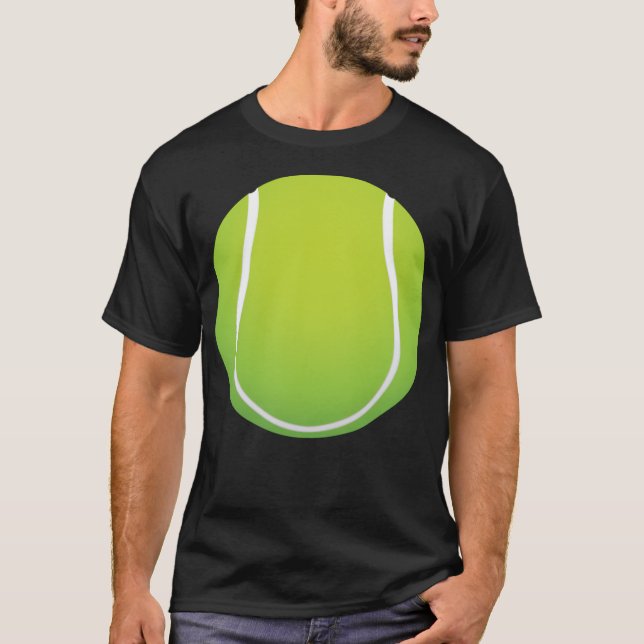 Tennis Ball tennisball man  T-Shirt (Front)