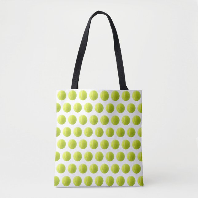 Tennis Ball Tote Bag (Front)