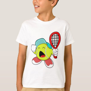 Tennis ball with Tennis racket T-Shirt