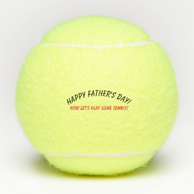 Tennis Balls: Happy Father's Day! Balls (Front)