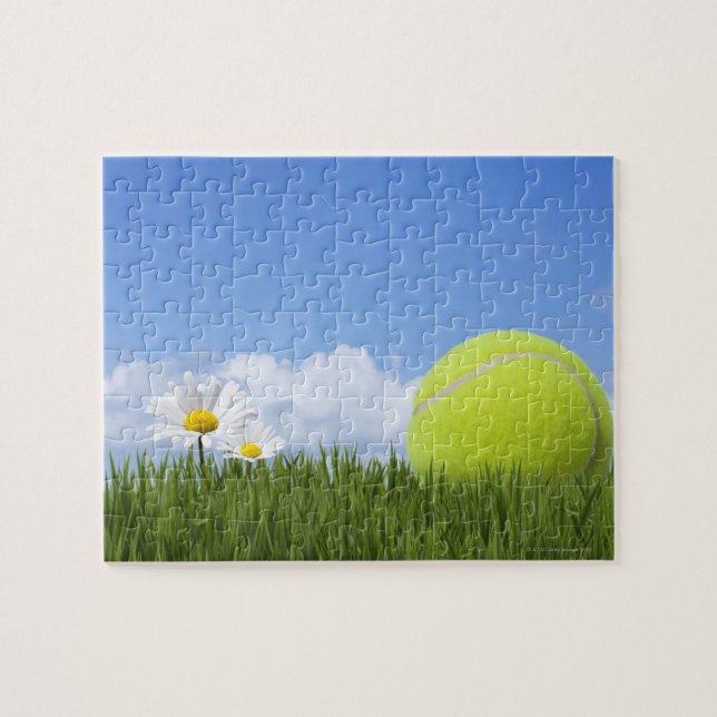 Tennis Balls Jigsaw Puzzle (Horizontal)