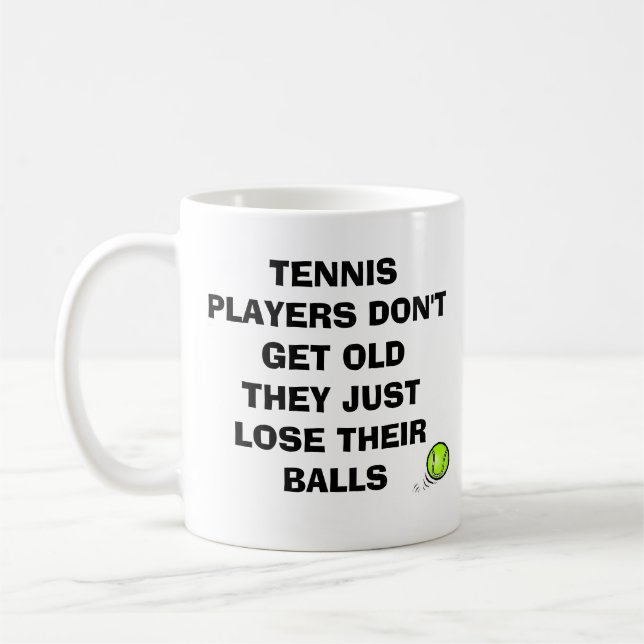Tennis Balls Mug (Left)