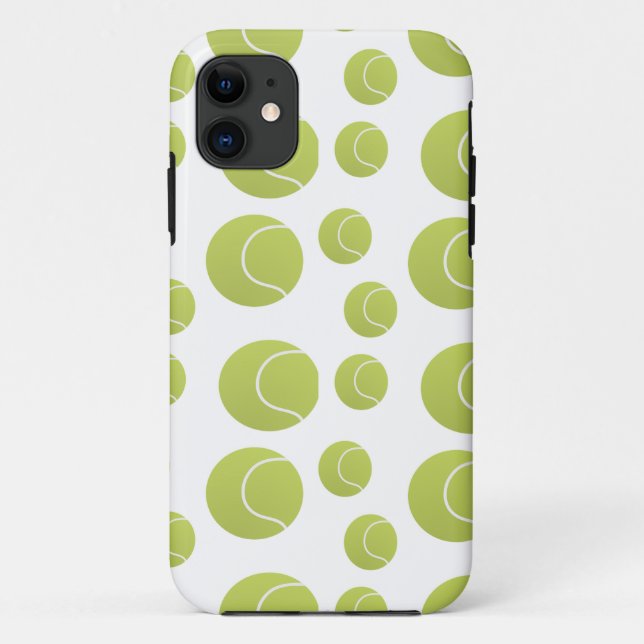 tennis balls pattern Case-Mate iPhone case (Back)