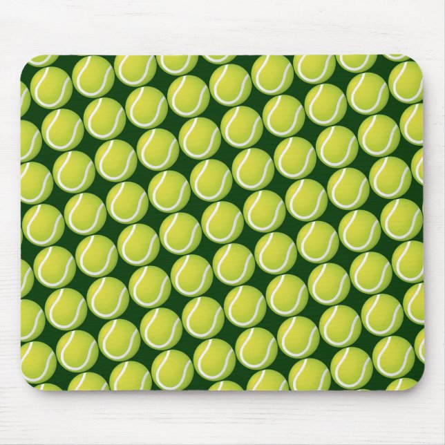 Tennis Balls Pattern | Sport Gifts Mouse Pad (Front)