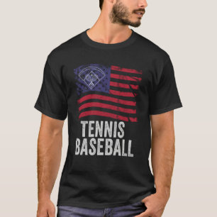 Tennis Baseball Fun Game for All Ages Perfect Outd T-Shirt