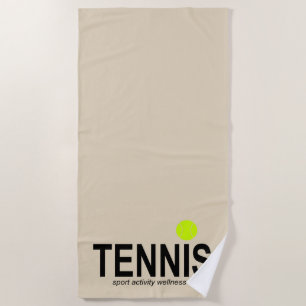 Tennis Beach Towel