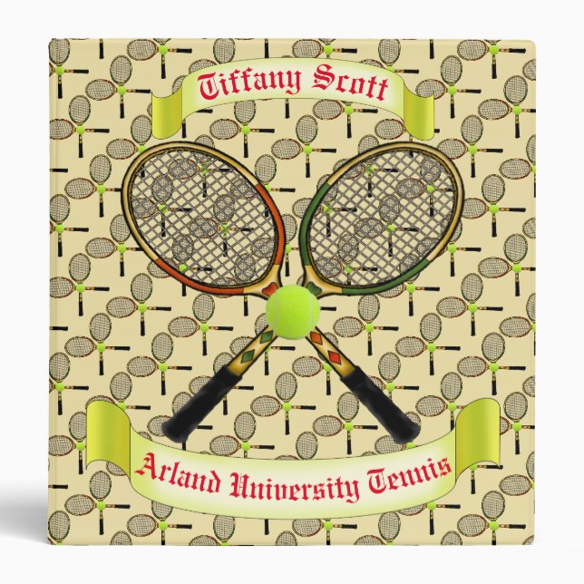 Tennis Binder (Front)