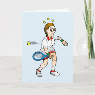Tennis Break Point Bonne carte d'anniversaire