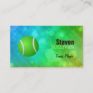 Tennis Business Cards