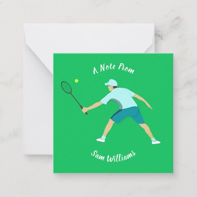 Tennis Card (Front)