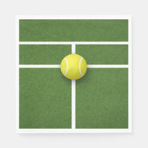 Tennis Center Court Party Napkin