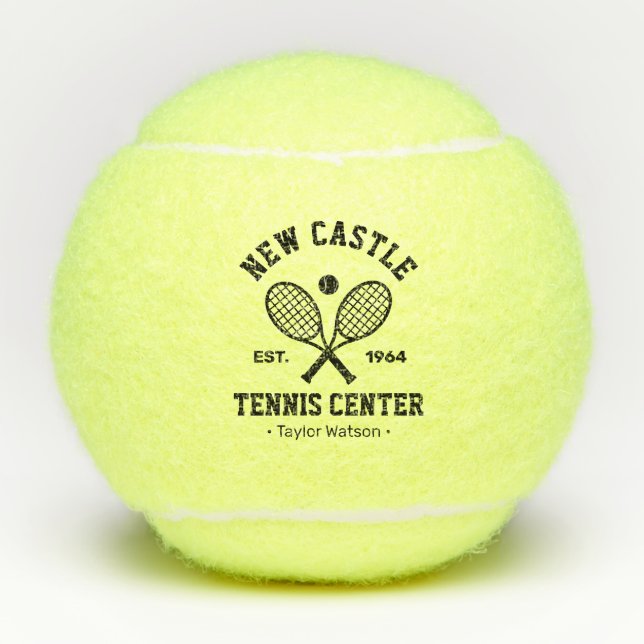 Tennis Centre Personalized Balls (Front)