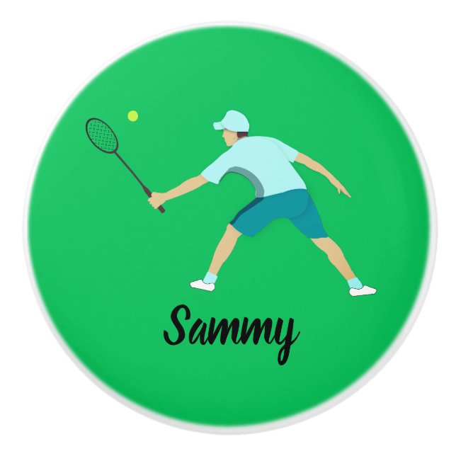 Tennis Ceramic Knob (Front)