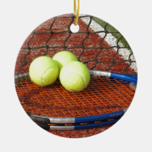 Tennis Ceramic Ornament