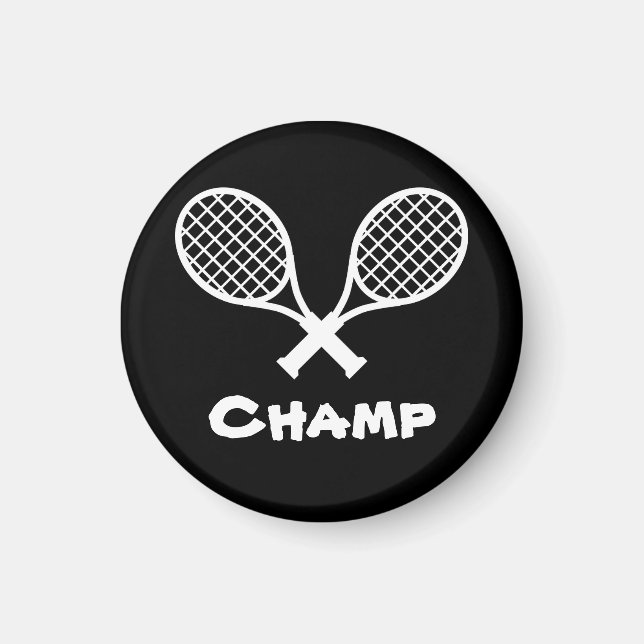 Tennis Champ Magnet (Devant)