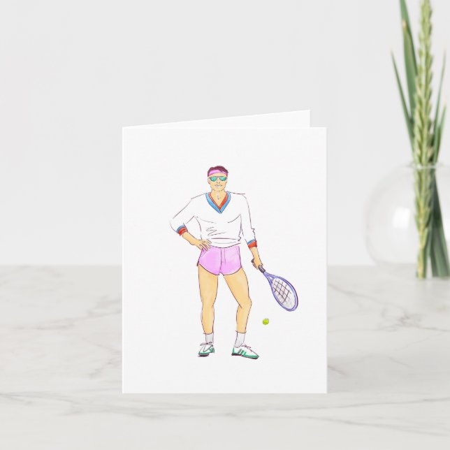 Tennis Chic Card (Front)