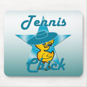 Tennis Chick #7 Mouse Pad