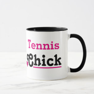 Tennis Chick Mug