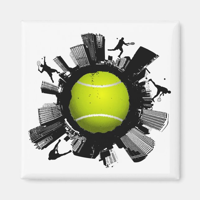 Tennis City Magnet (Front)