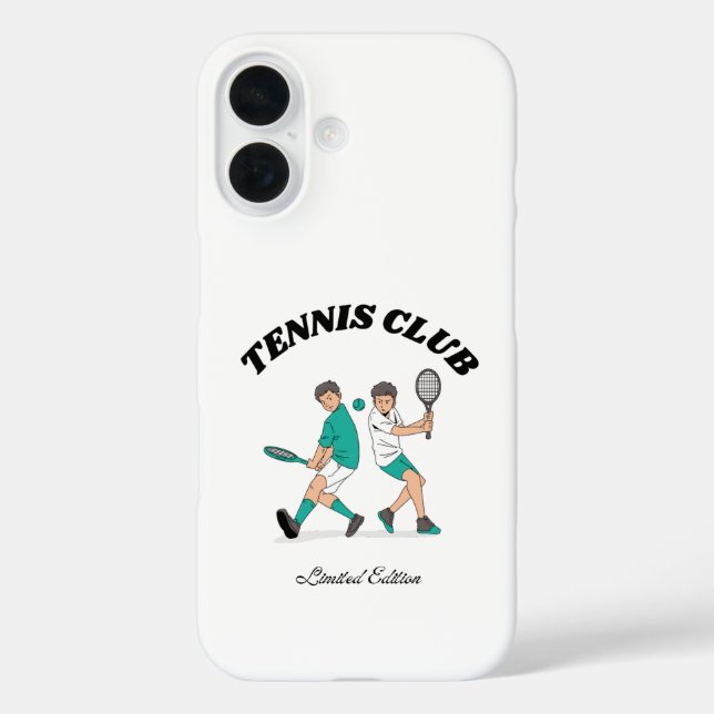Tennis Club Case-Mate iPhone Case (Back)