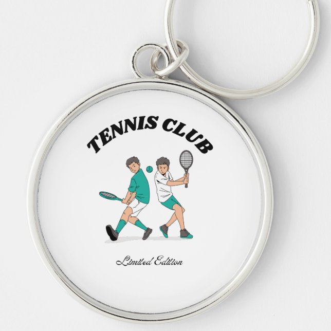 Tennis Club Keychain (Front)