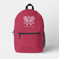 Tennis Club Name Sports Team Swag Custom