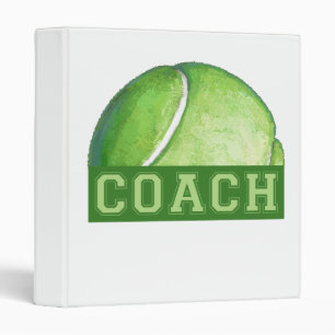 Tennis Coach Binder