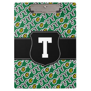 Tennis coach clipboard   Personalized monogram