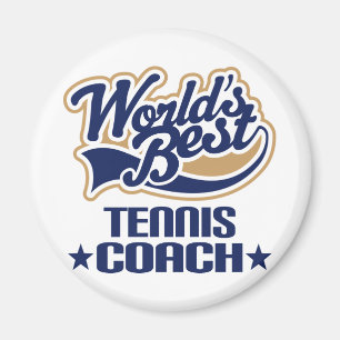 Tennis Coach Gift Magnet