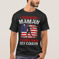 Tennis Coach MAMAW Like A Normal MAMAW Only Cooler