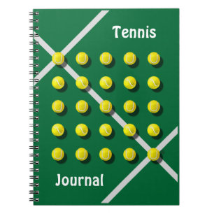 Tennis Coach, personalized Notebook