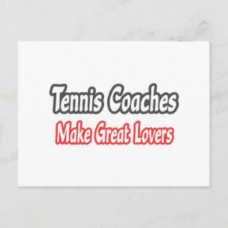Tennis Coaches...Great Lovers Postcard