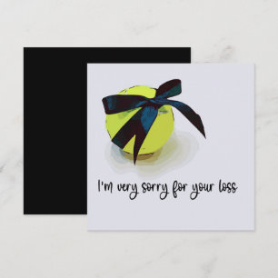 Tennis Condolences Sorry for your loss