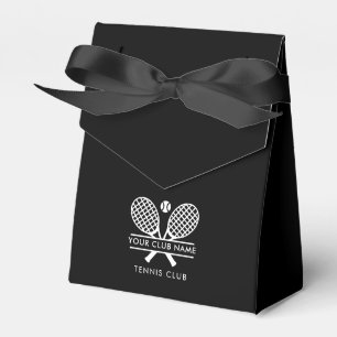 Tennis Country Club Name Annual Event Favor Box