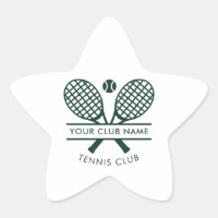 Tennis Country Club Name Team Green Swag Custom