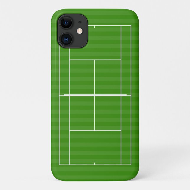 TENNIS COURT LINE MARKING Case-Mate iPhone CASE (Back)