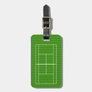 TENNIS COURT LINE MARKING Luggage Tag