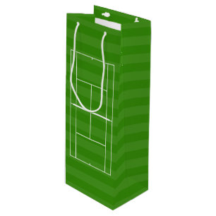TENNIS COURT LINE MARKING Wine Gift Bag