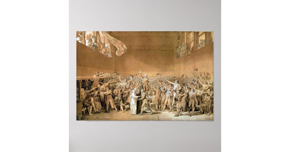 Tennis Court Oath Poster Zazzle