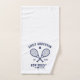 Tennis Custom Club Nom Marine Bleu Sur Blanc